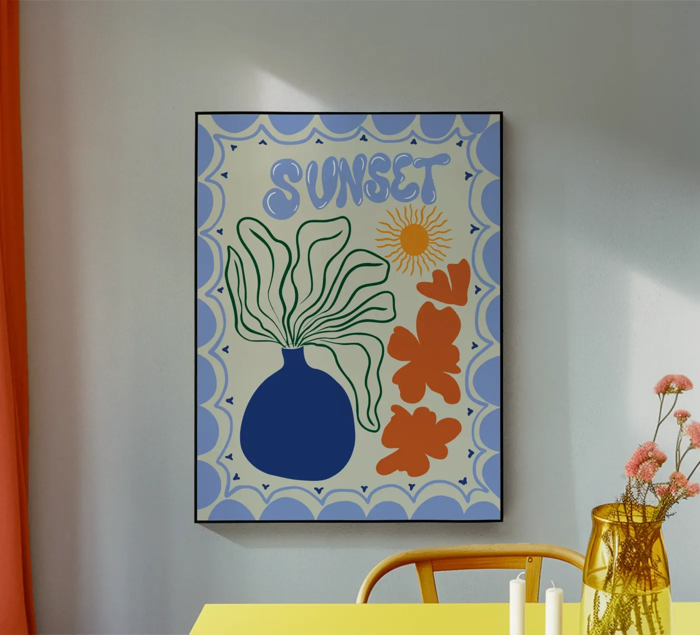 Sunset plexiglass da Miho Art Studio