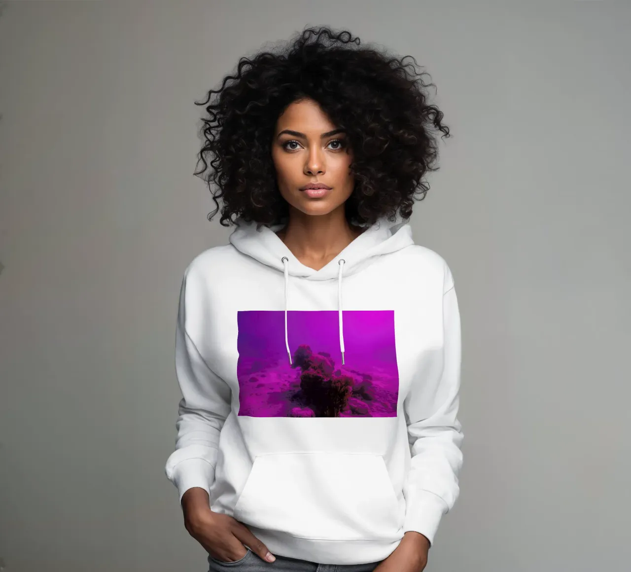 Untitled_4 felpa con cappuccio da James Cooper