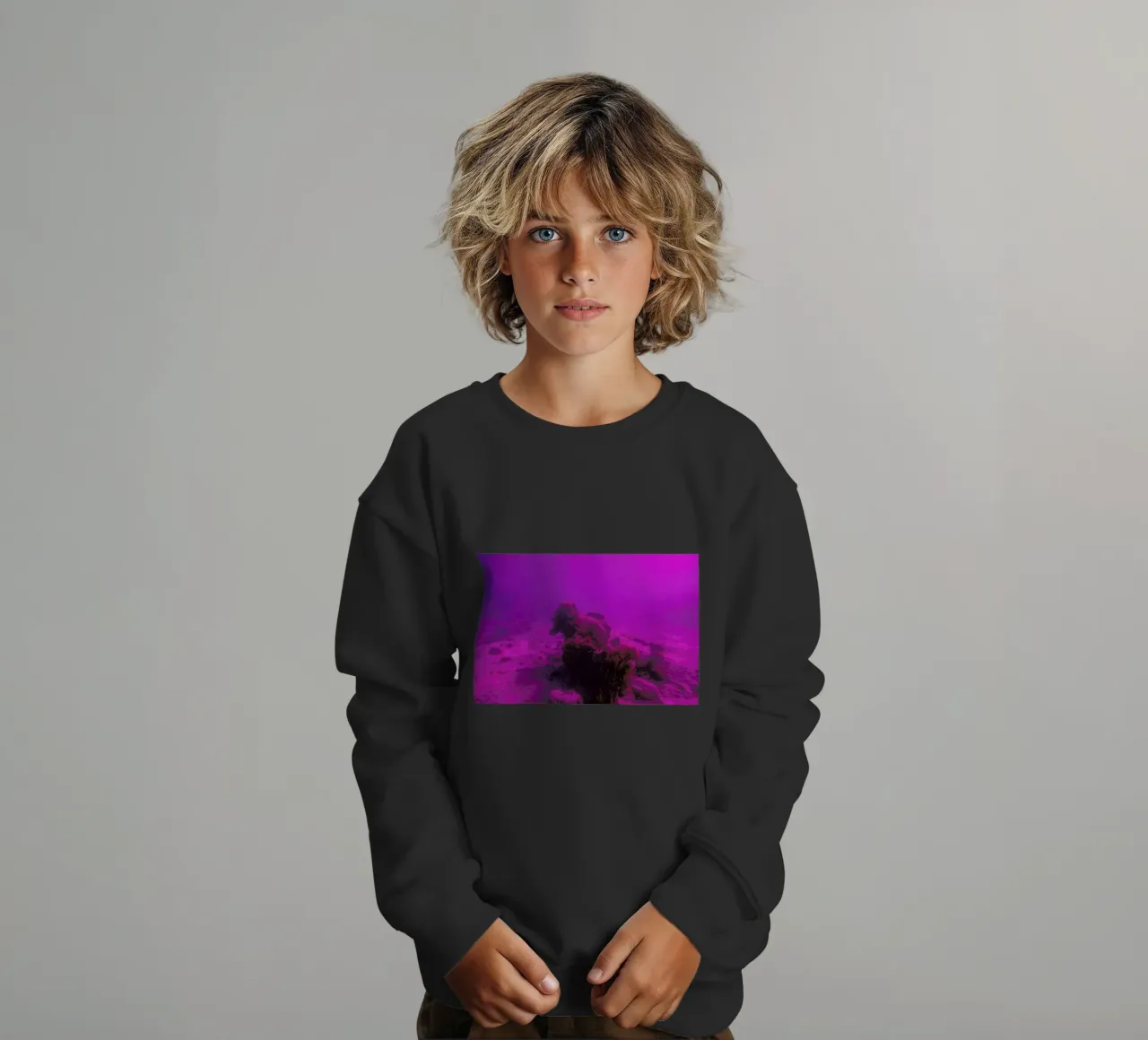 Untitled_4 felpa bambino da James Cooper