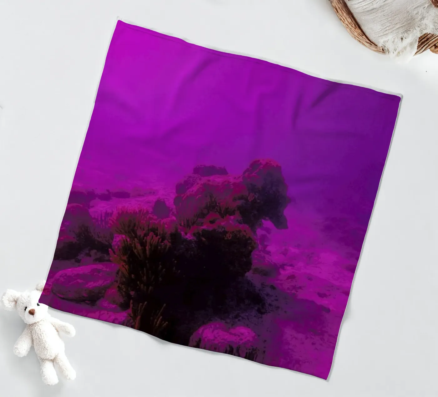 Untitled_4 fleece blanket by James Cooper