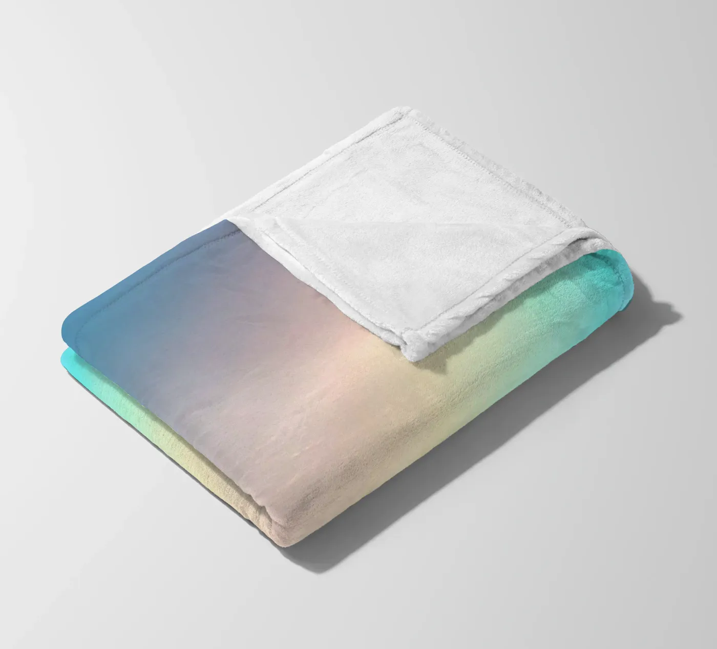 Regenbogen Fleecedecke von Tal Paz-Fridman