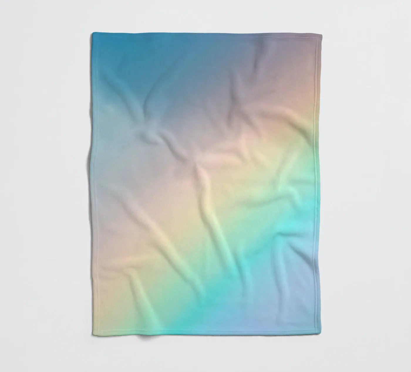 Regenbogen Fleecedecke von Tal Paz-Fridman