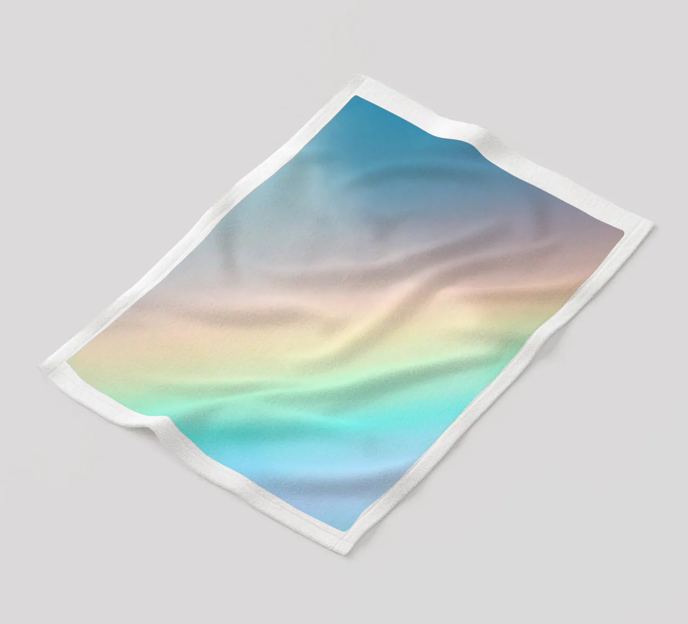 Regenbogen Fleecedecke von Tal Paz-Fridman