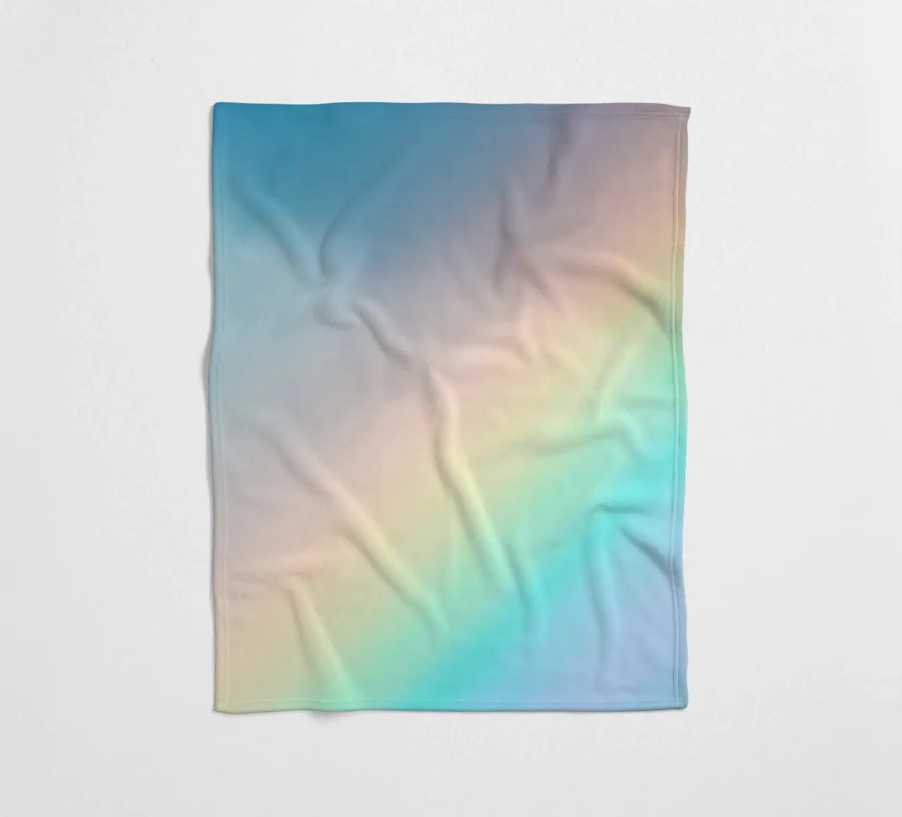Regenbogen Fleecedecke von Tal Paz-Fridman