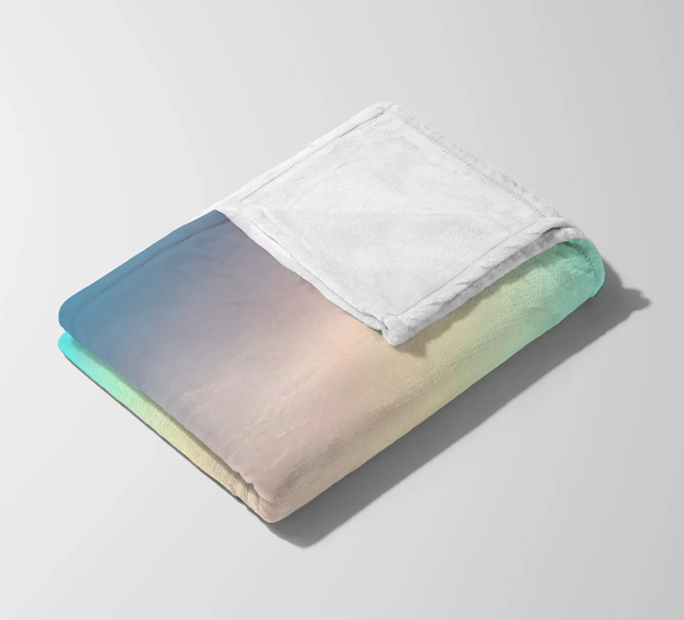 Regenbogen Fleecedecke von Tal Paz-Fridman