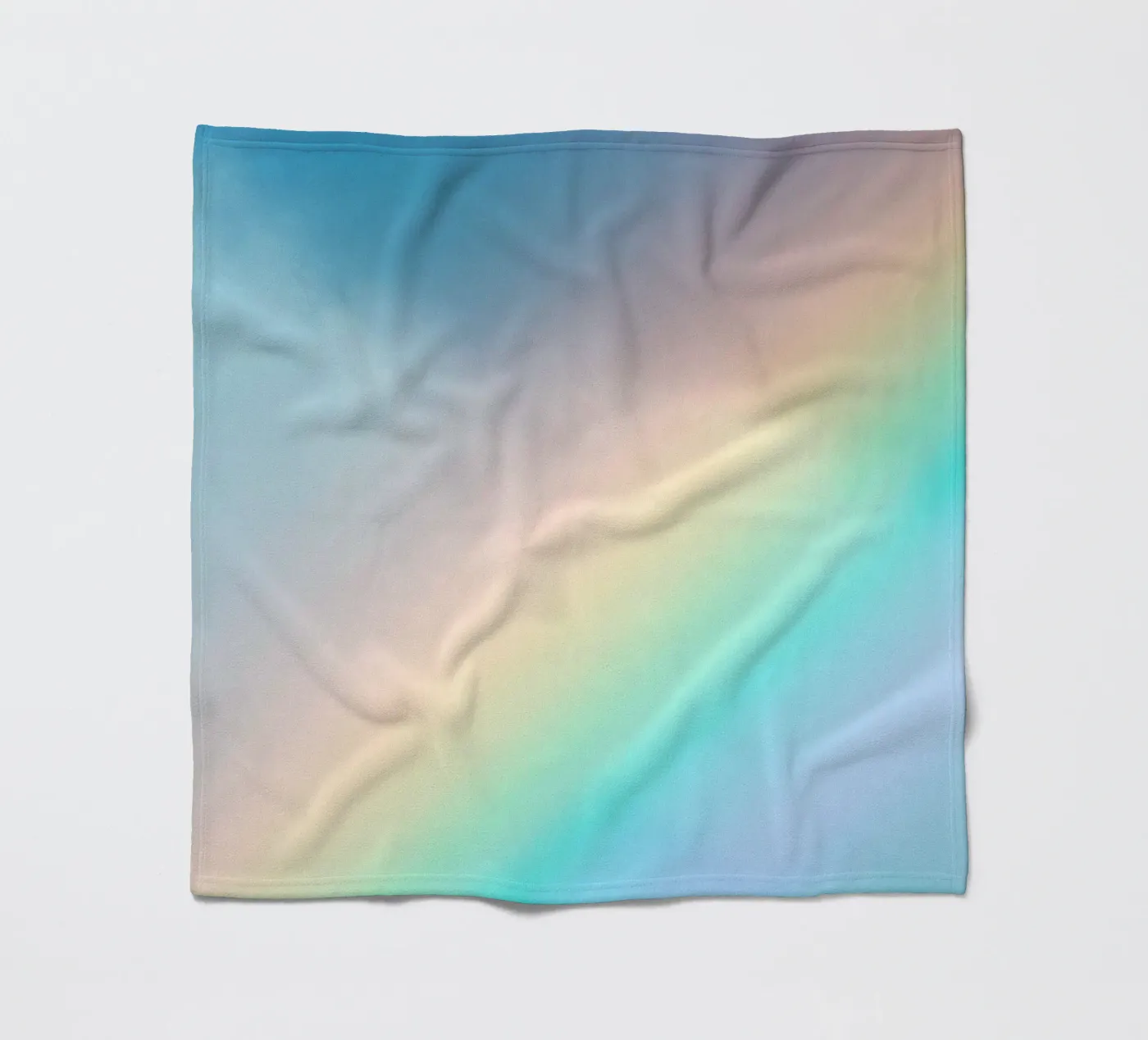 Regenbogen Fleecedecke von Tal Paz-Fridman