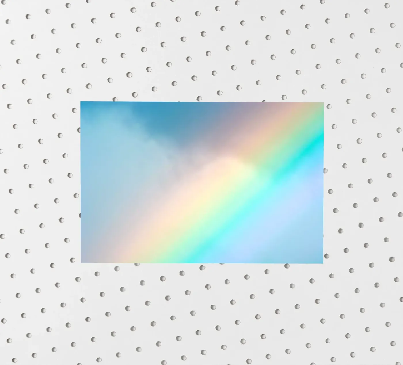 Rainbow sticker by Tal Paz-Fridman