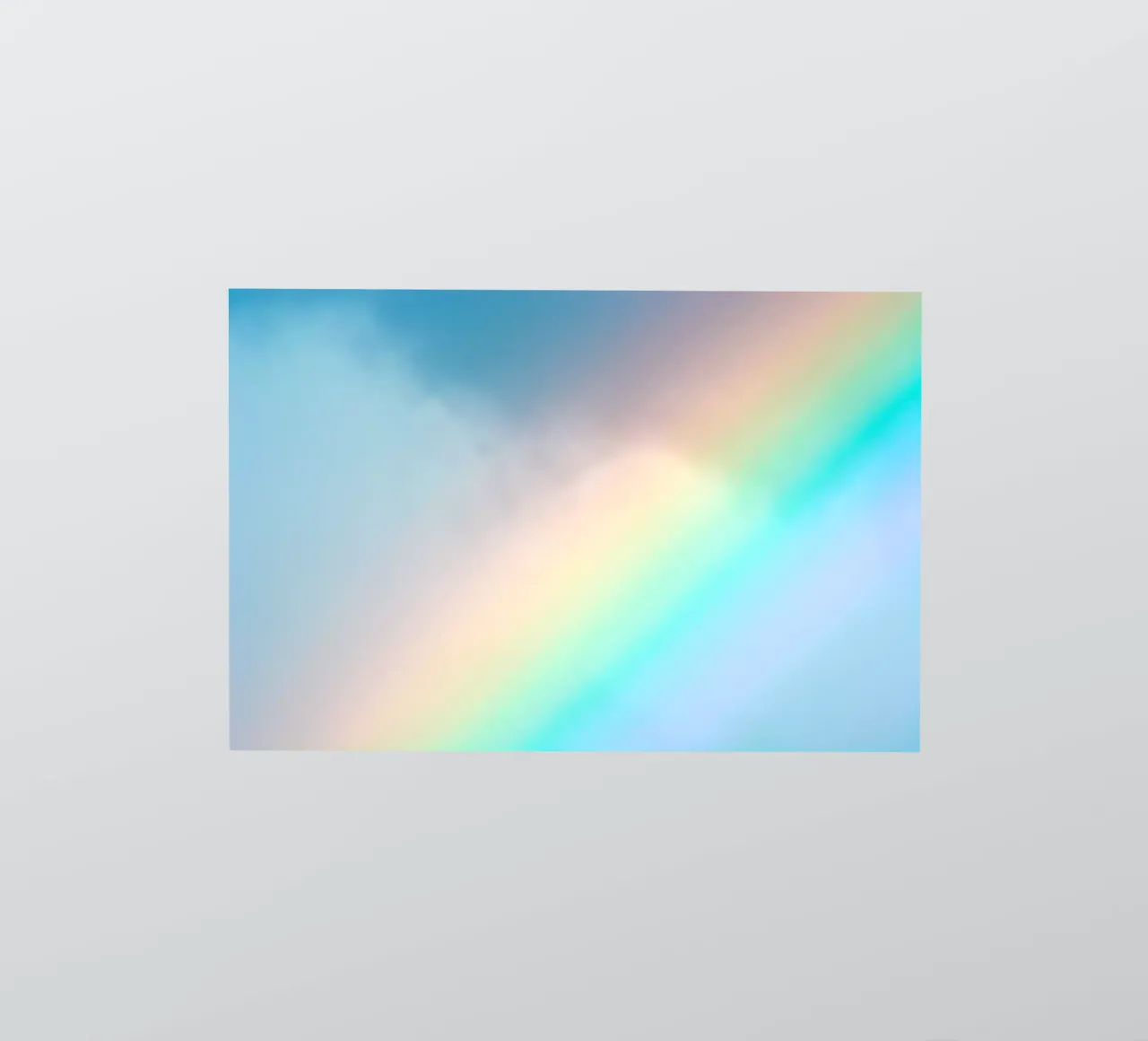 Rainbow sticker by Tal Paz-Fridman
