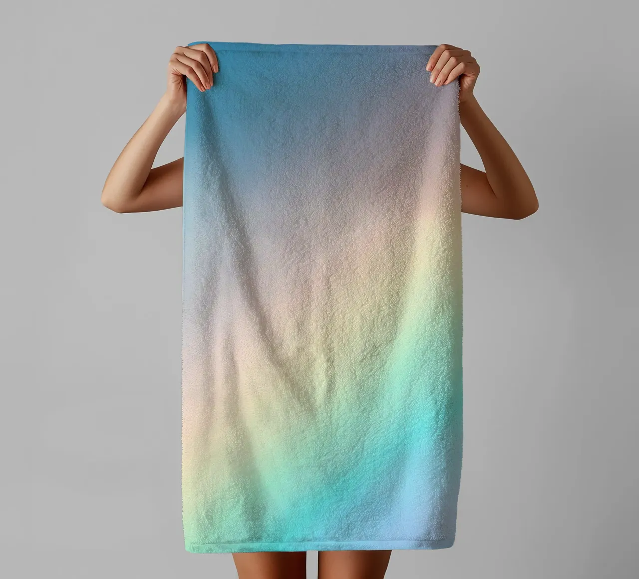 Rainbow towel by Tal Paz-Fridman