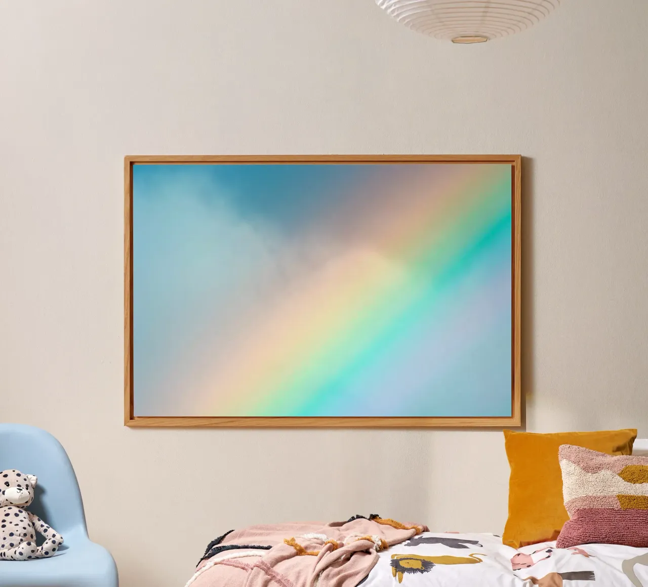 Arcobaleno alluminio dibond da Tal Paz-Fridman