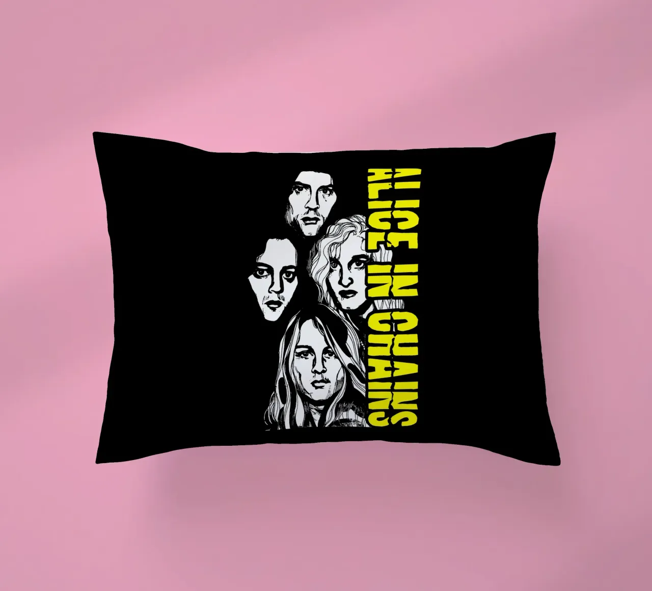 Il volto di Alice In Chains cuscino da thisnara.std