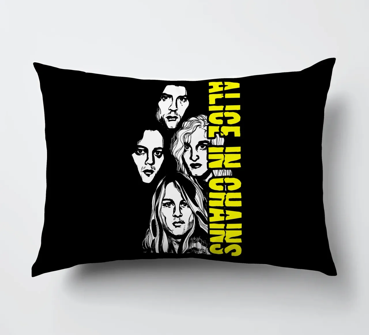 Il volto di Alice In Chains cuscino da thisnara.std