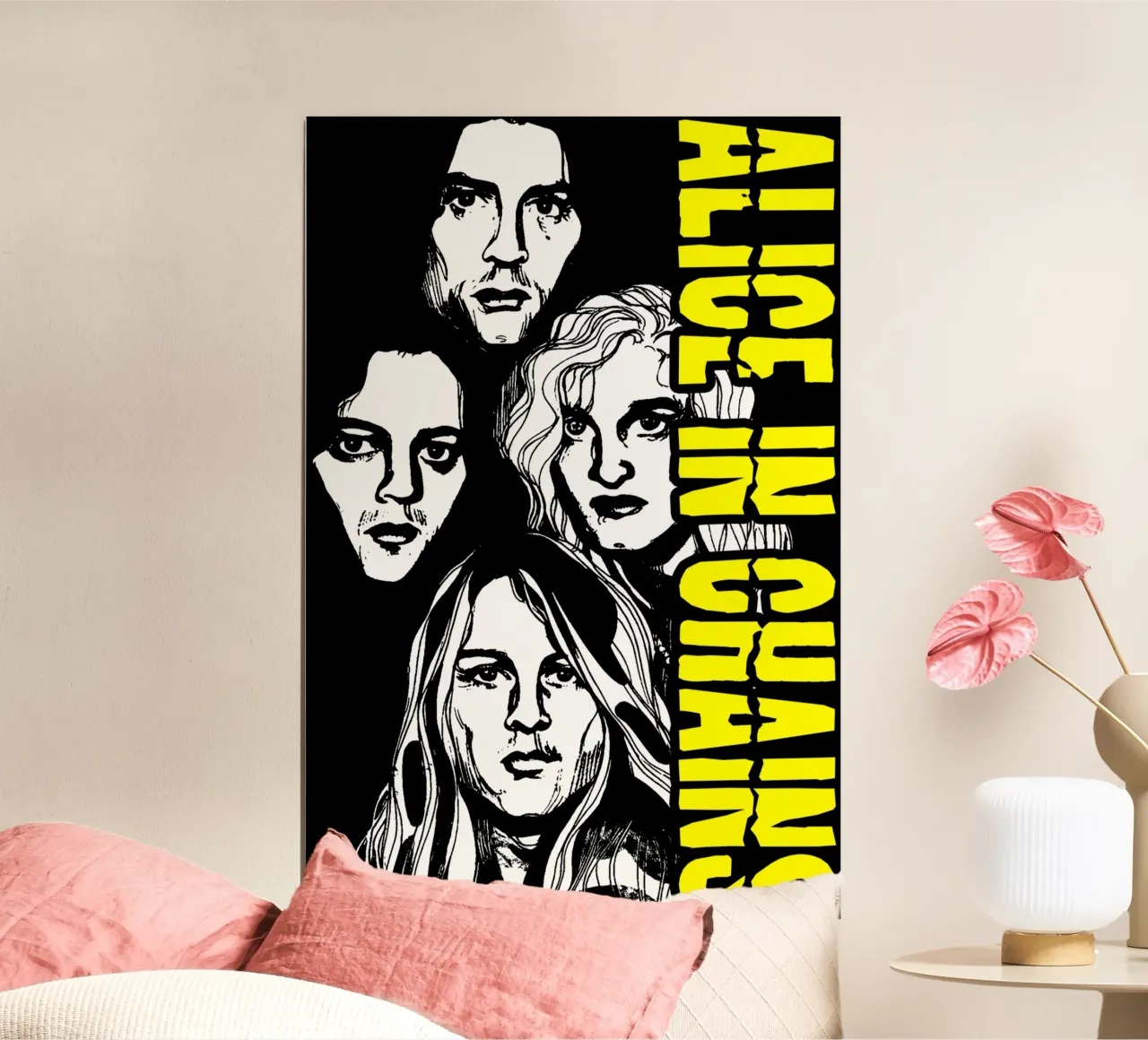 Il volto di Alice In Chains carta hahnemühle da thisnara.std