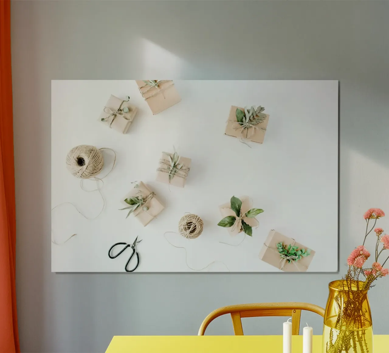 Bagliore invernale poster con telaio in plastica da StillVibe Home