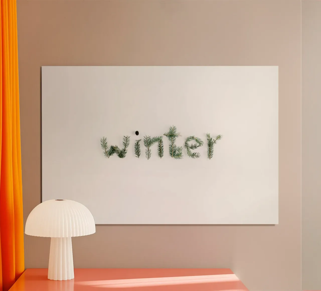 Bagliore invernale poster da StillVibe Home