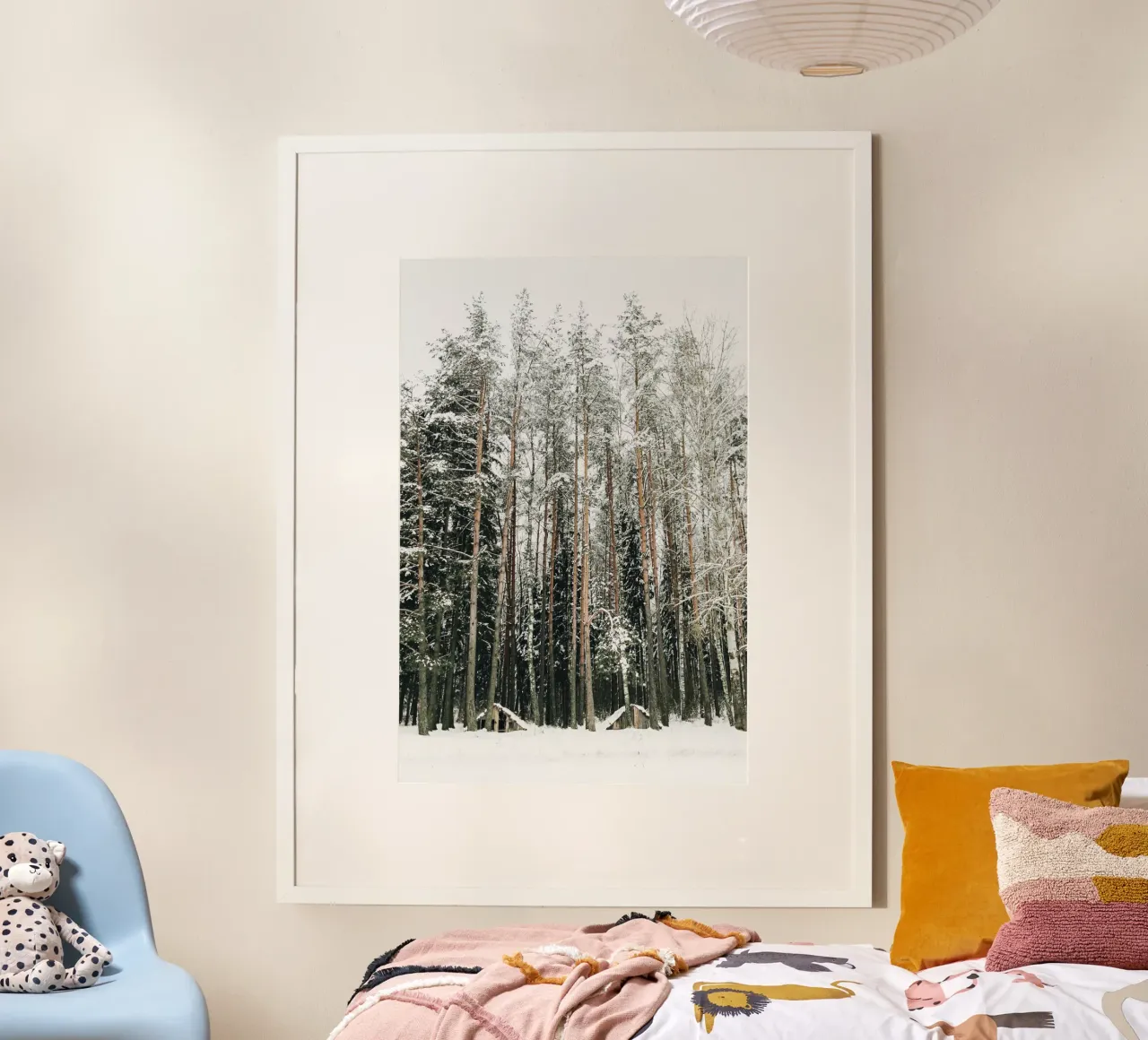 Bagliore invernale poster da StillVibe Home