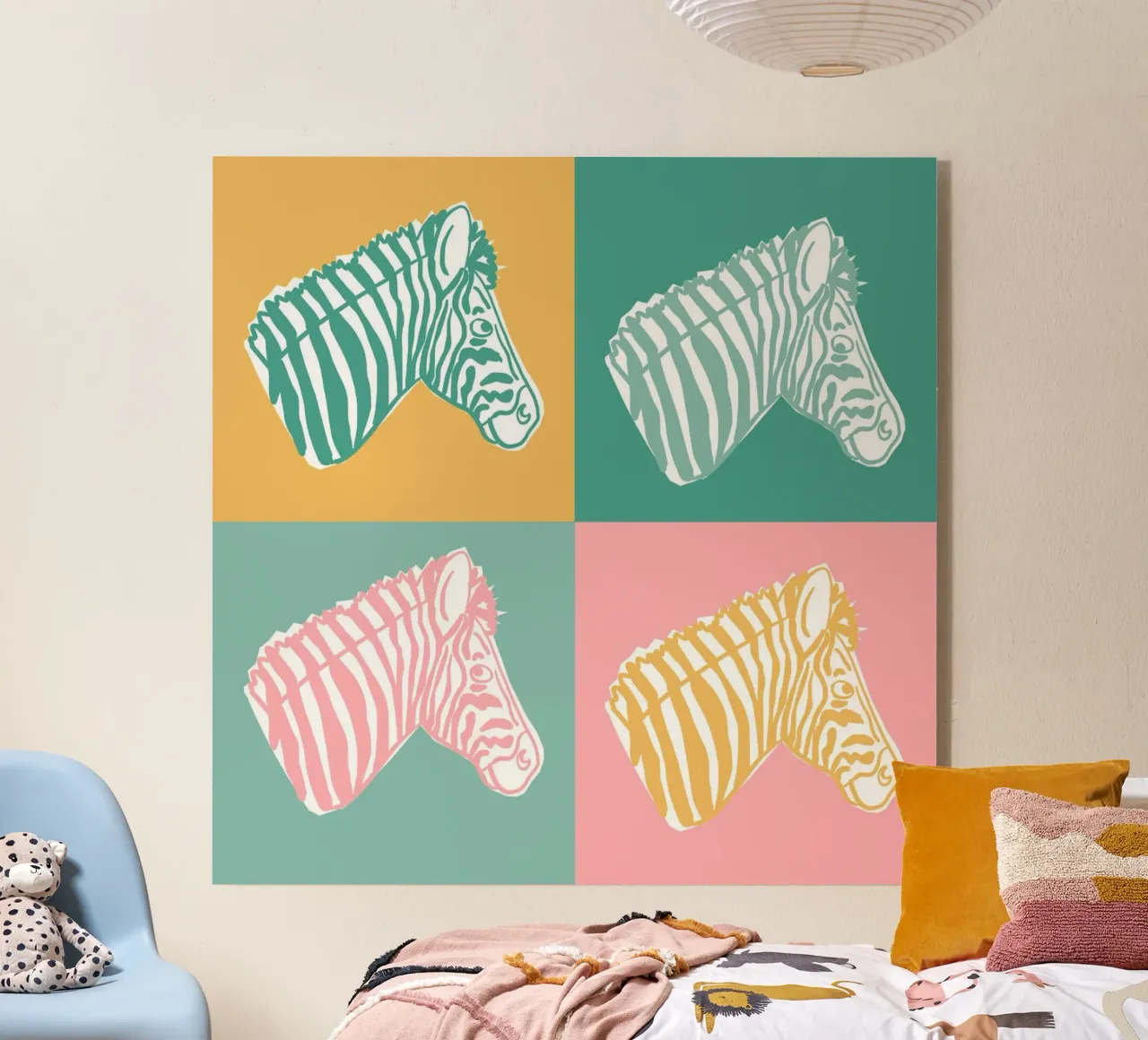 4 Zebre 1 plexiglass da Julia Reyelt