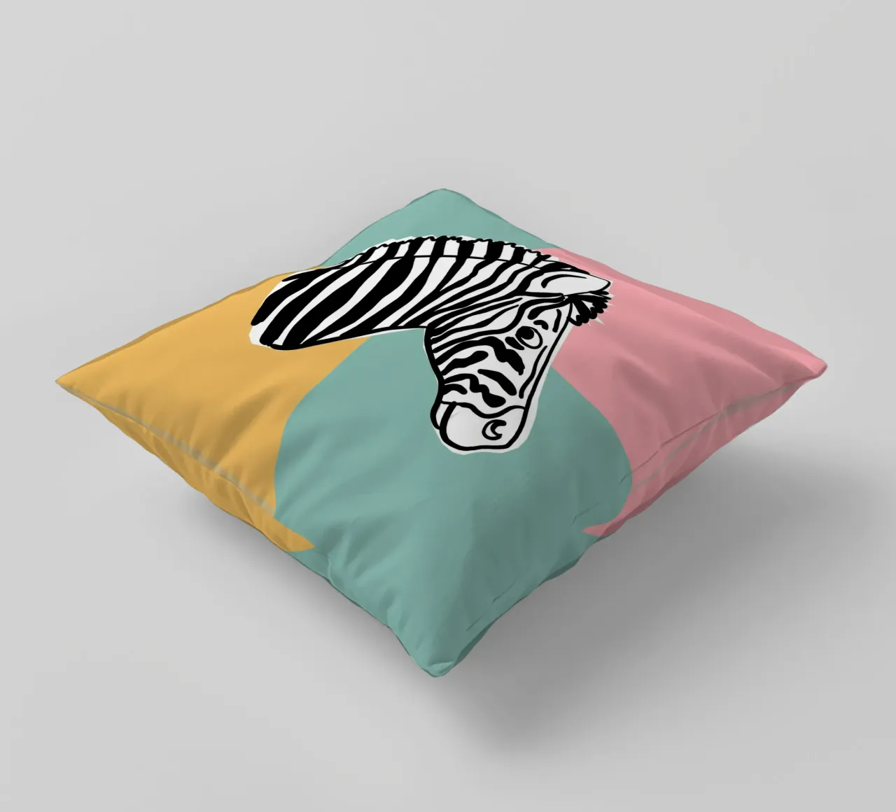 Hakuna Matata Zebra cuscino da Julia Reyelt