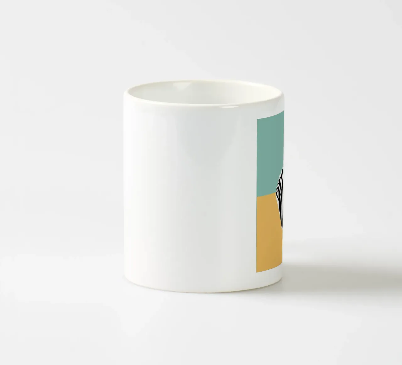 Hakuna Matata Zebra tazza in ceramica da Julia Reyelt