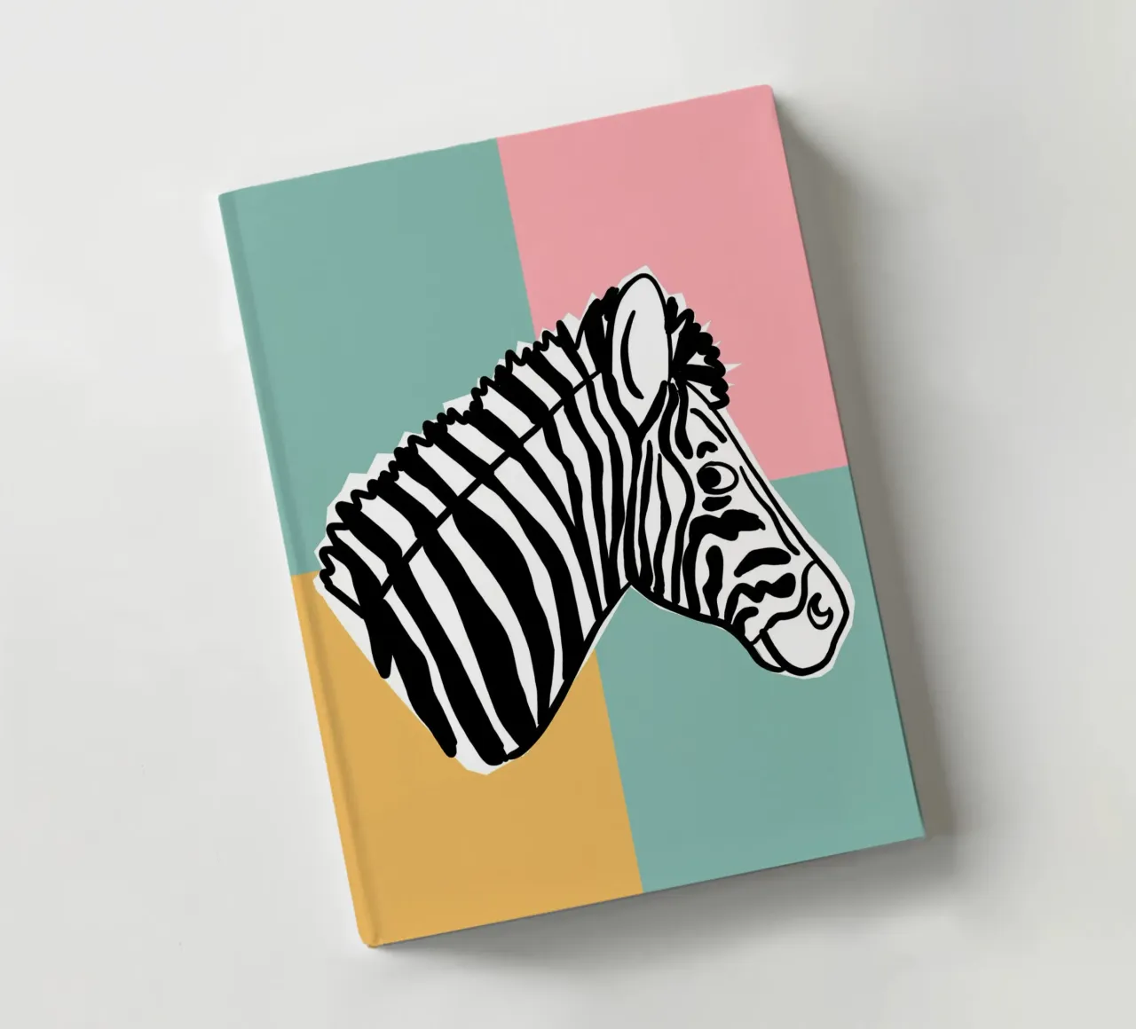 Hakuna Matata Zebra notebook by Julia Reyelt