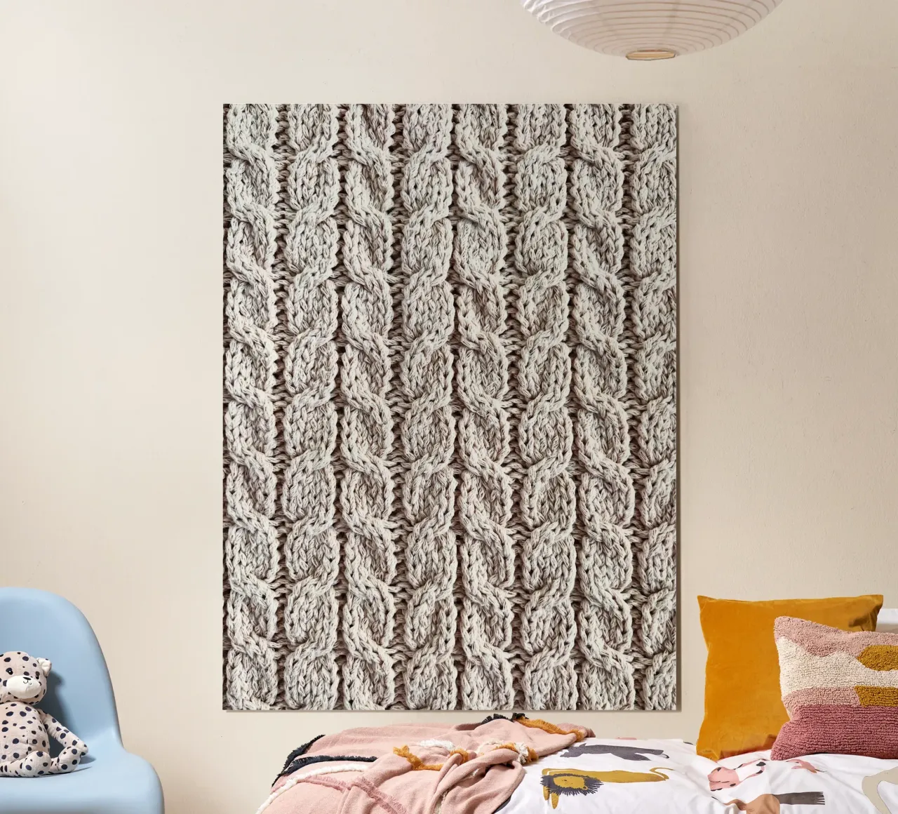 Bagliore invernale poster con telaio in alluminio da StillVibe Home