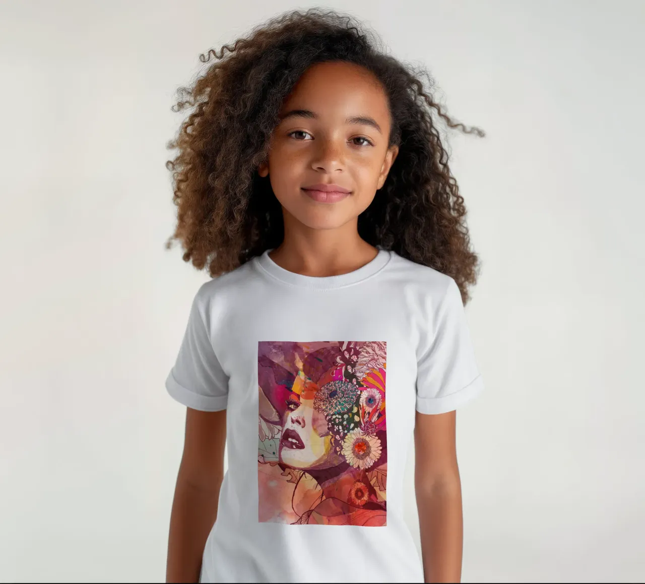 gerbera t-shirt bambini da Giulio Iurissevich