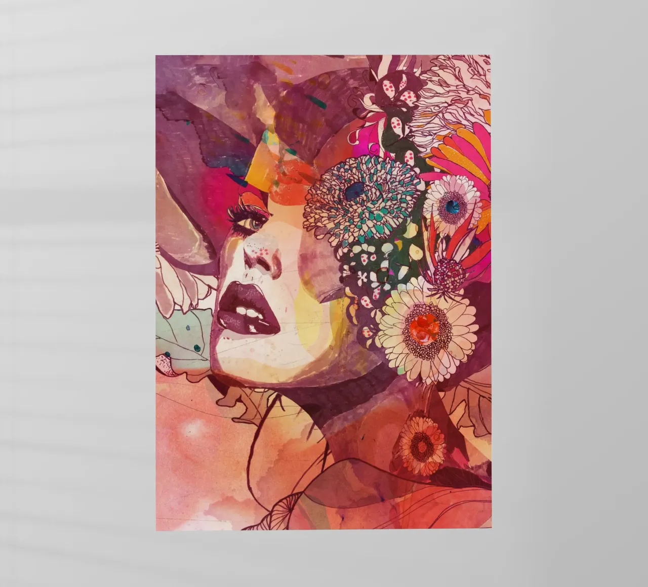 gerbera pellicola backlit da Giulio Iurissevich