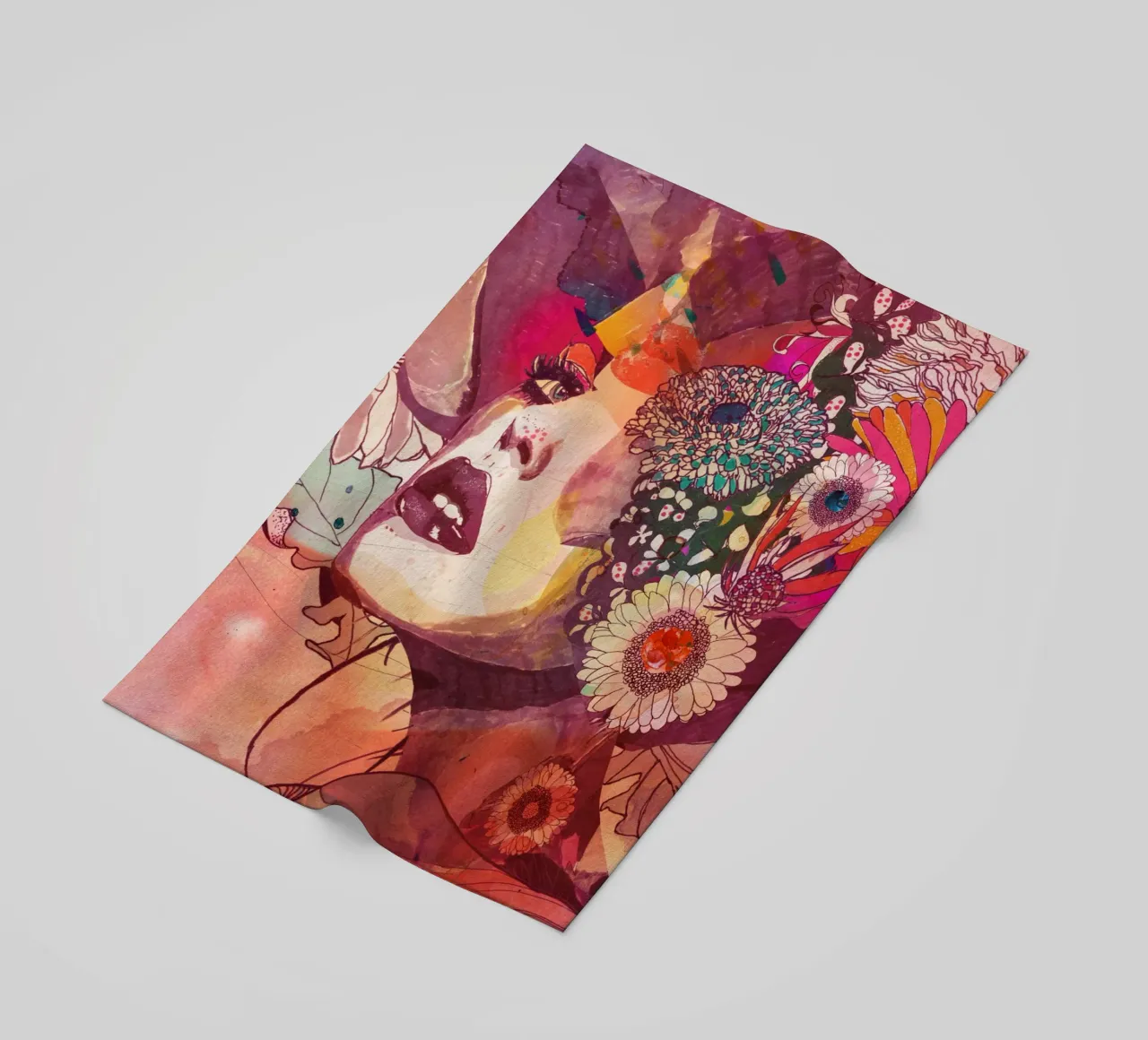 gerbera telo mare da Giulio Iurissevich