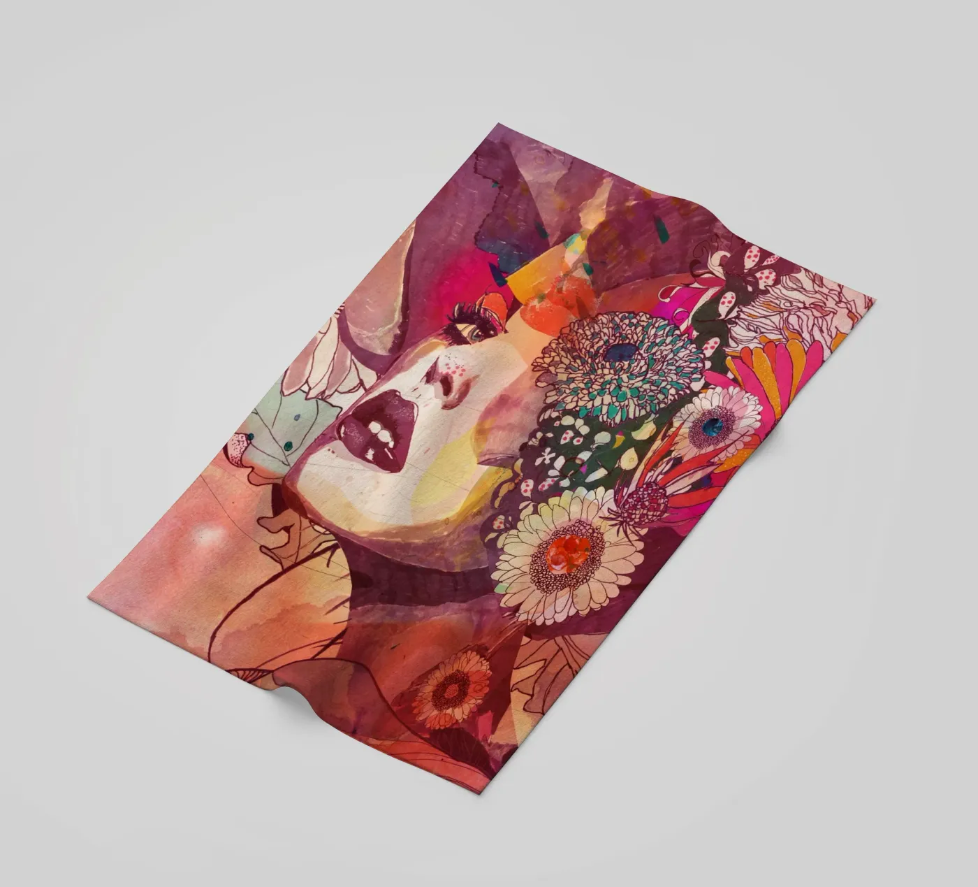 gerbera telo mare da Giulio Iurissevich