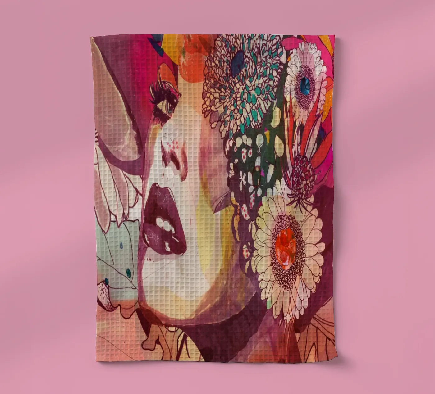 gerbera torchon de Giulio Iurissevich