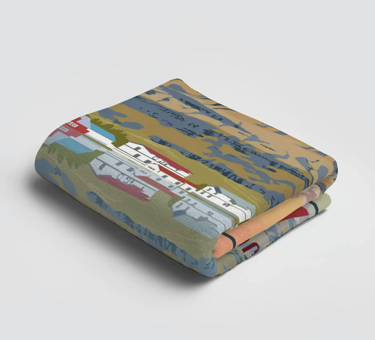 Island Ostfjord Handtuch von hewitt shop