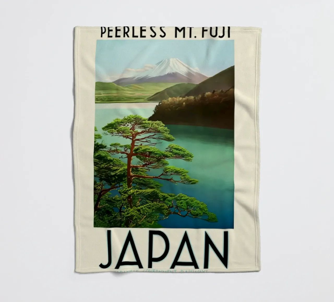 Giappone Asia Monte Fuji coperta in pile da hewitt shop