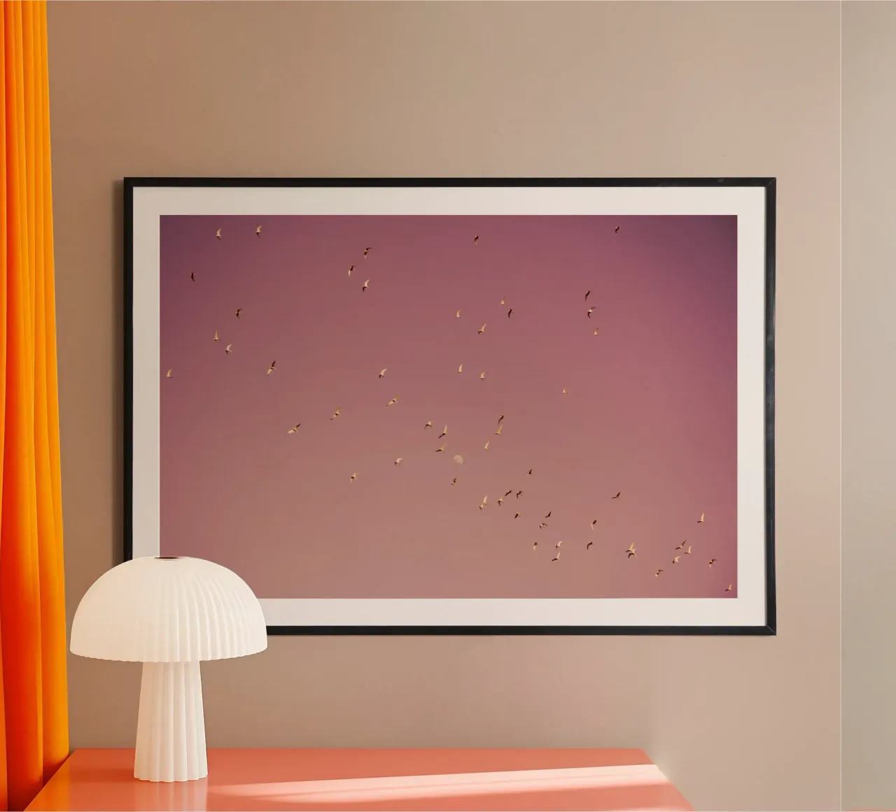 Gulf of Eilat #2 poster con telaio in plastica da Tal Paz-Fridman