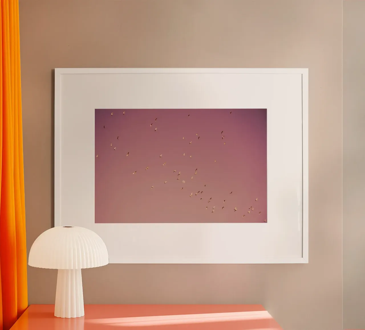 Gulf of Eilat #2 poster con telaio in plastica da Tal Paz-Fridman