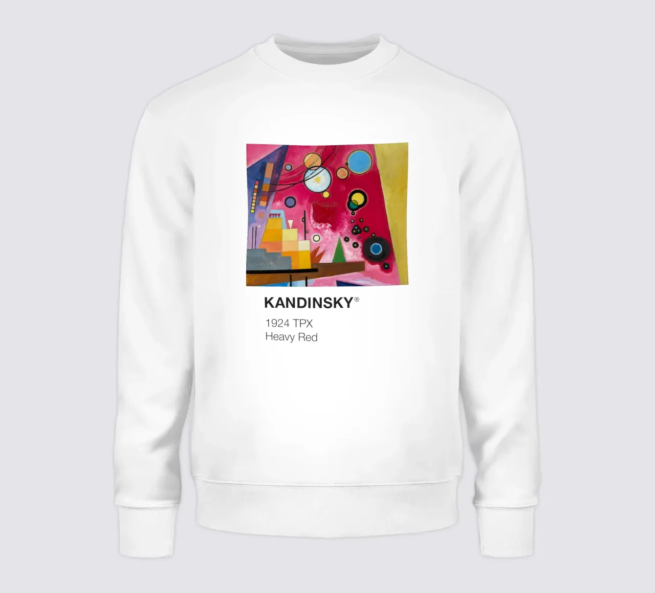 Kandinsky Pantone felpa da Vintagrafica