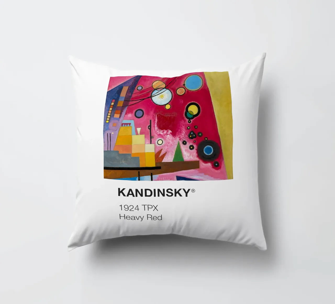 Kandinsky Pantone cuscino da Vintagrafica