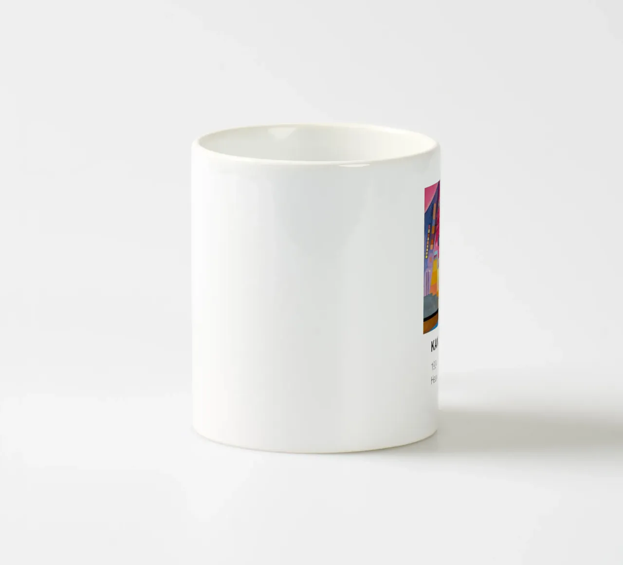Kandinsky Pantone tazza in ceramica da Vintagrafica