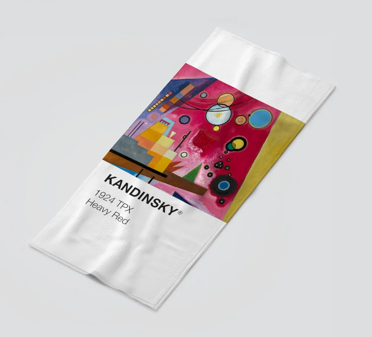 Kandinsky Pantone telo mare da Vintagrafica