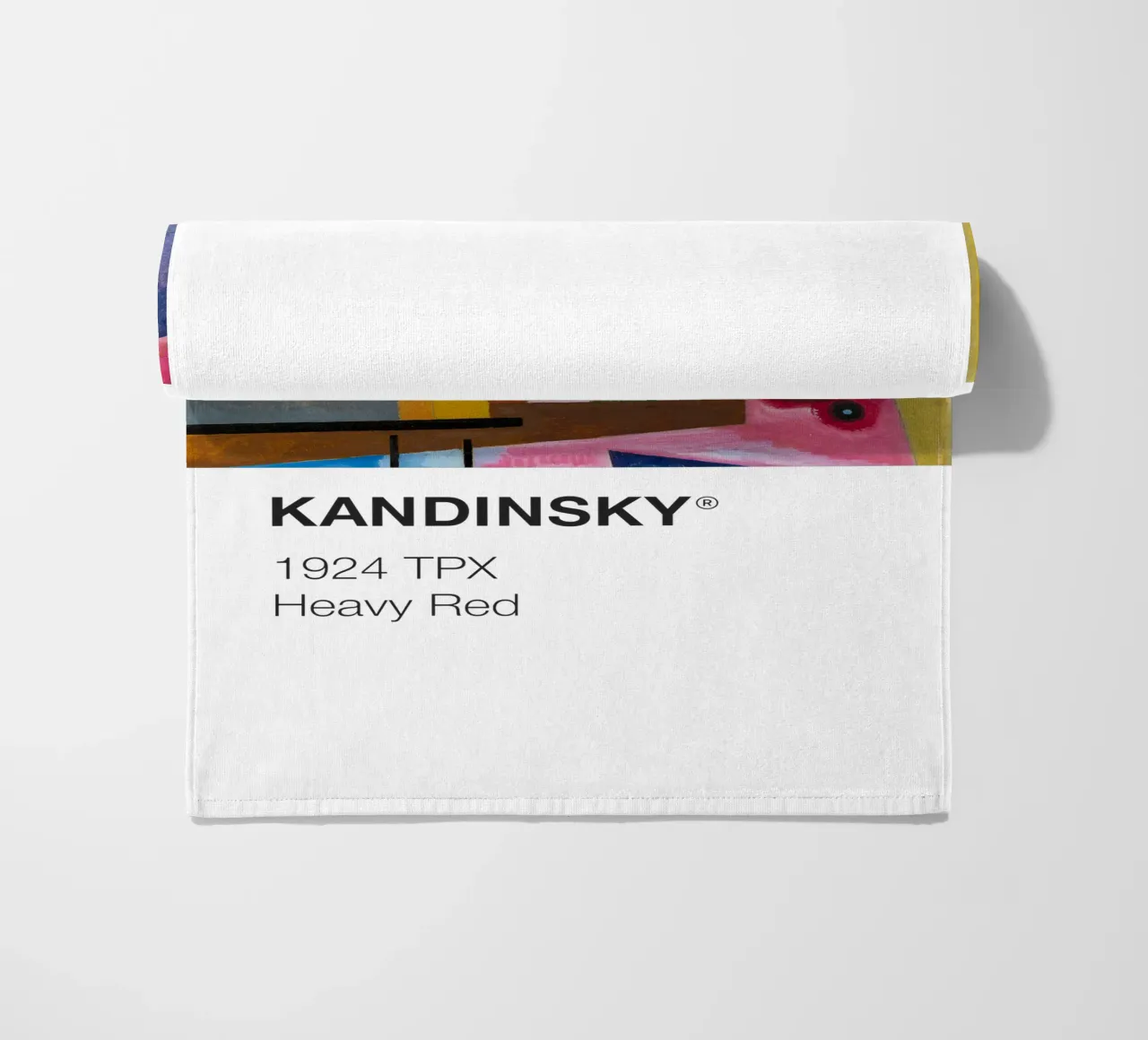 Kandinsky Pantone telo mare da Vintagrafica
