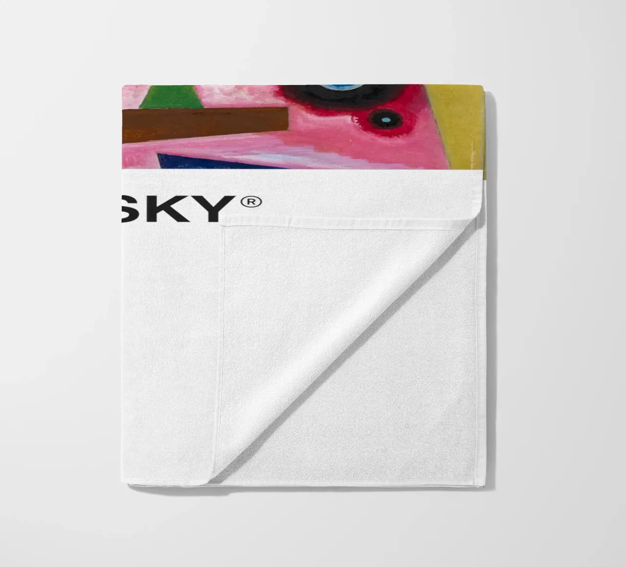 Kandinsky Pantone telo mare da Vintagrafica