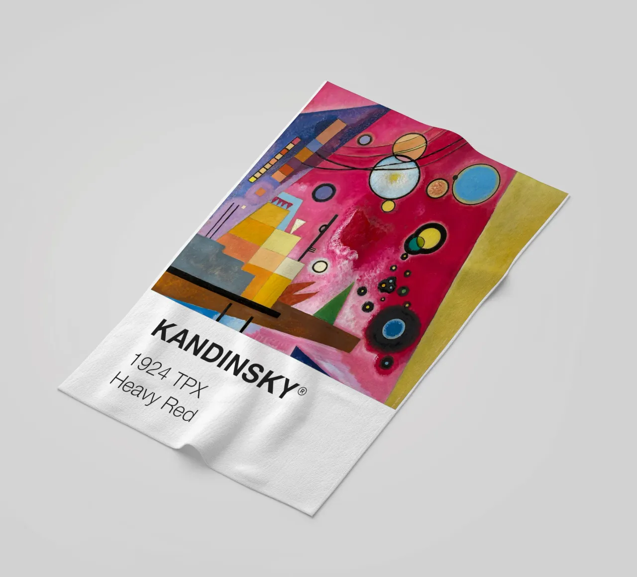 Kandinsky Pantone telo mare da Vintagrafica