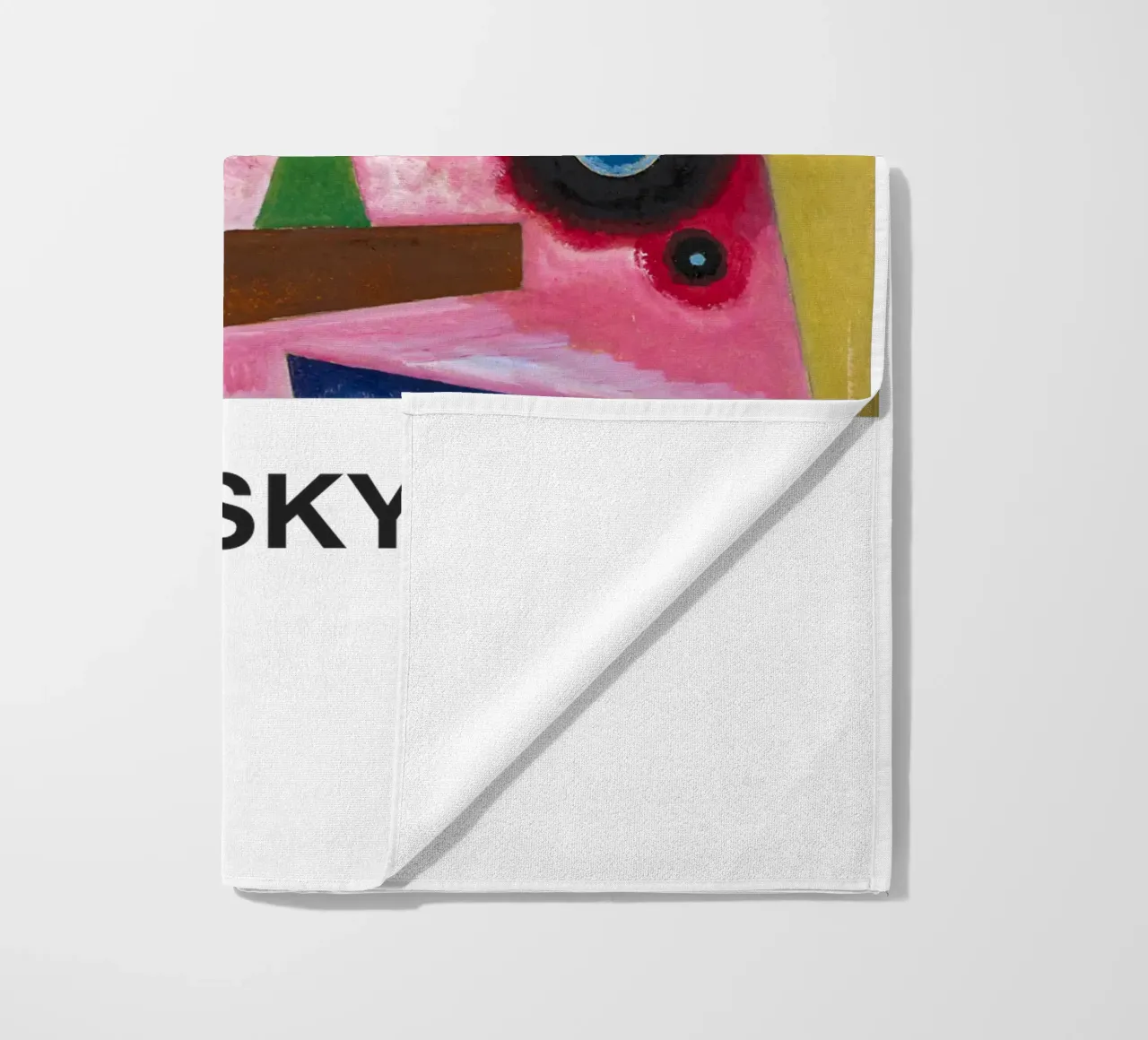 Kandinsky Pantone telo mare da Vintagrafica
