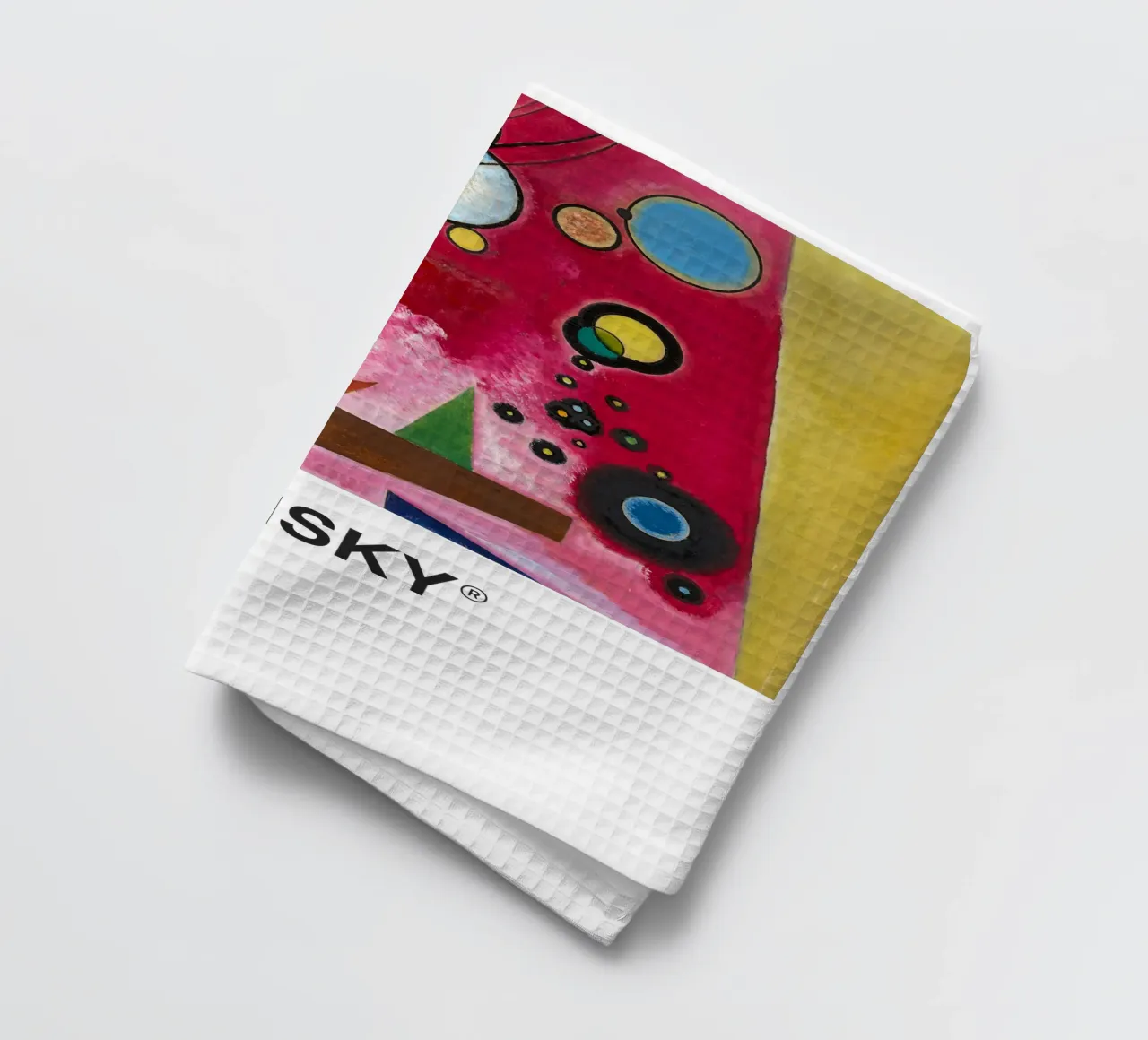 Kandinsky Pantone canovaccio da cucina da Vintagrafica
