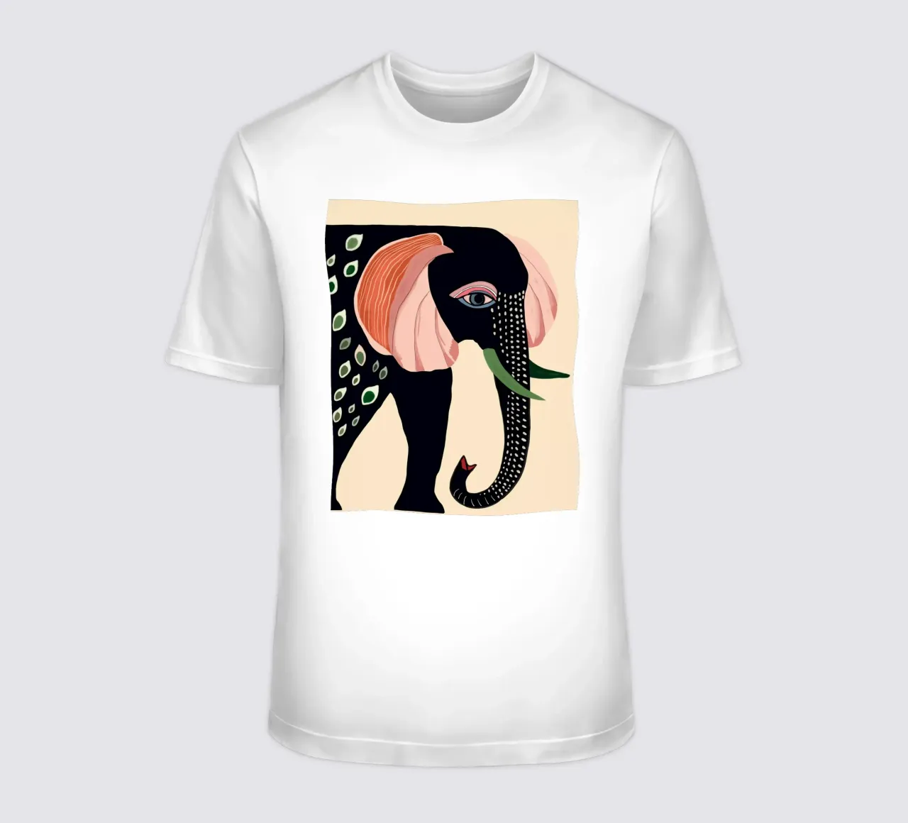 Colorful Elephant t-shirt by ArtsySesta