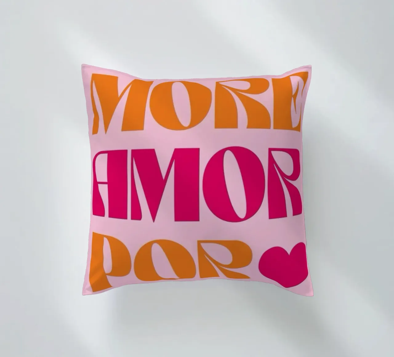 Più Amor cuscino da cosmos studio