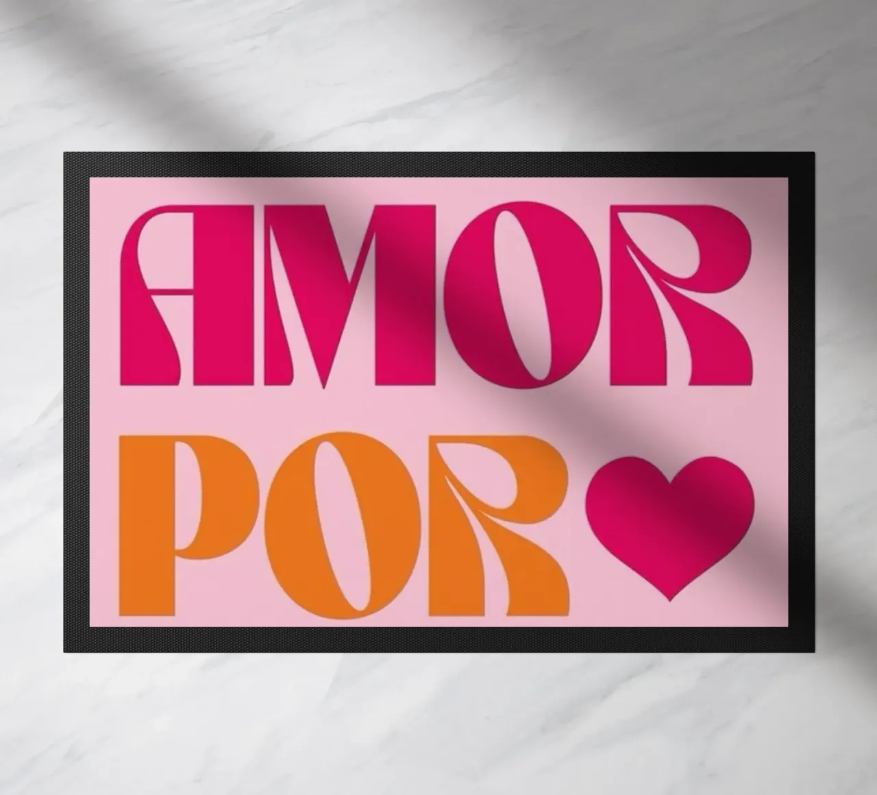 Più Amor zerbino da cosmos studio