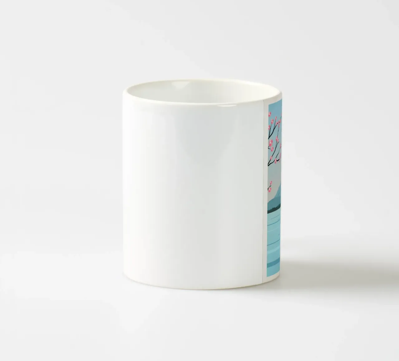 Poster di viaggio sul Giappone Monte Fuji tazza in ceramica da hewitt shop