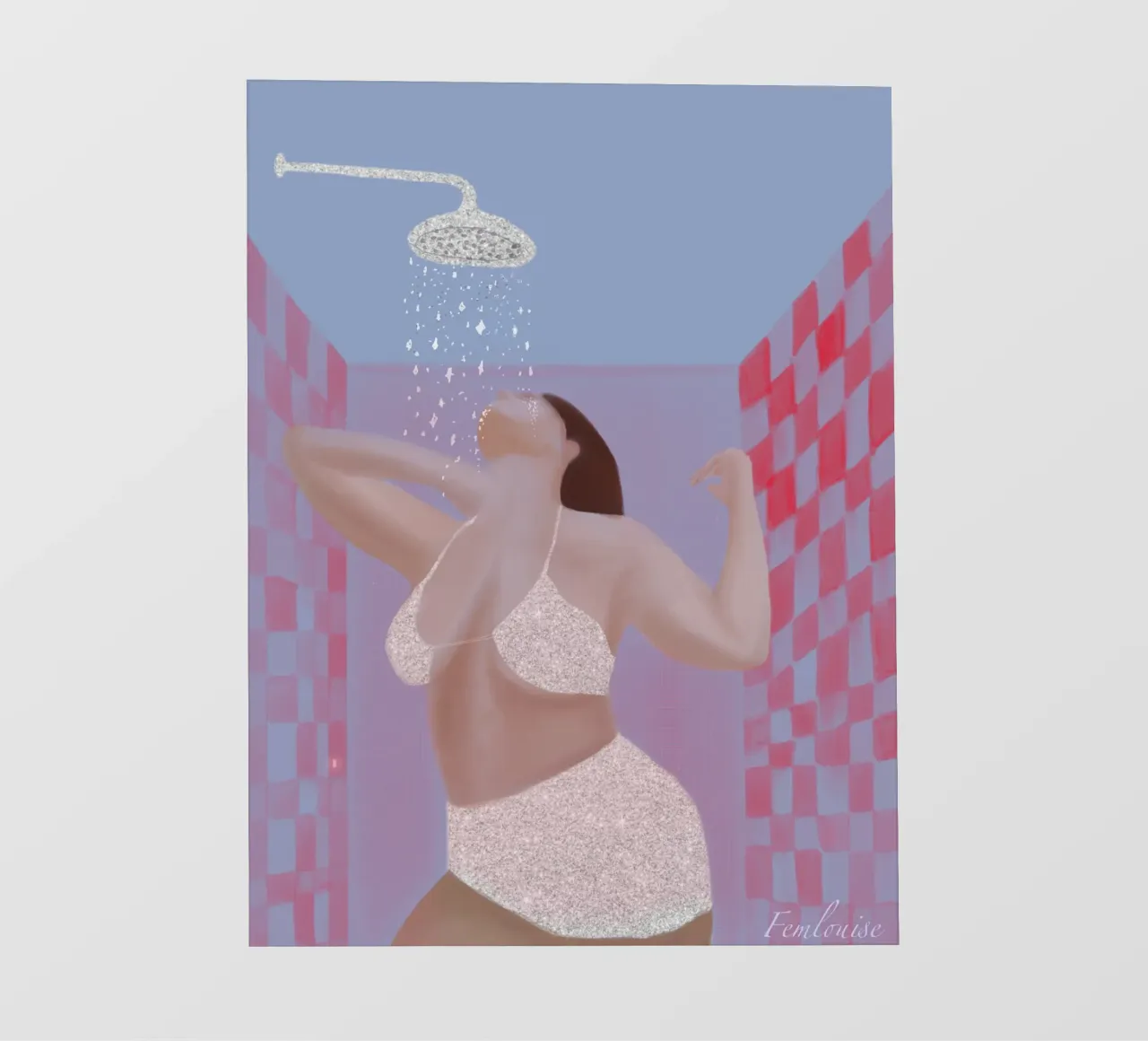 Self care pellicola backlit da Femlouise.illustrations