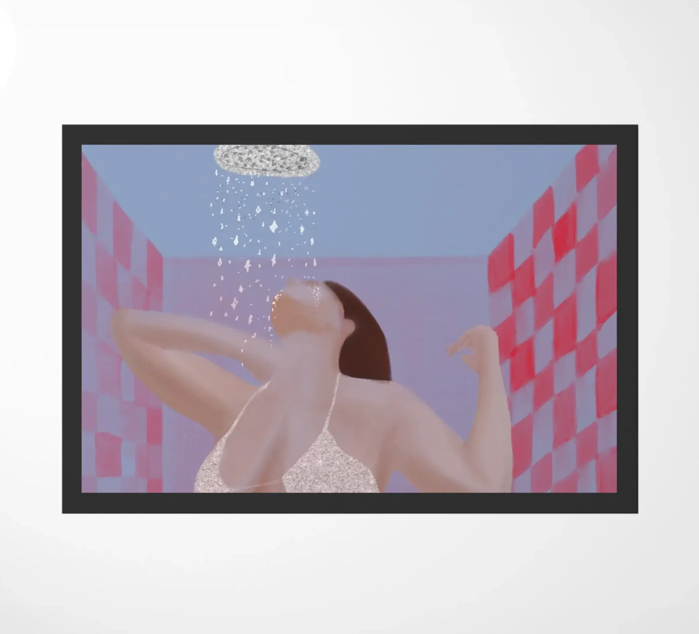Self care paillasson de Femlouise.illustrations
