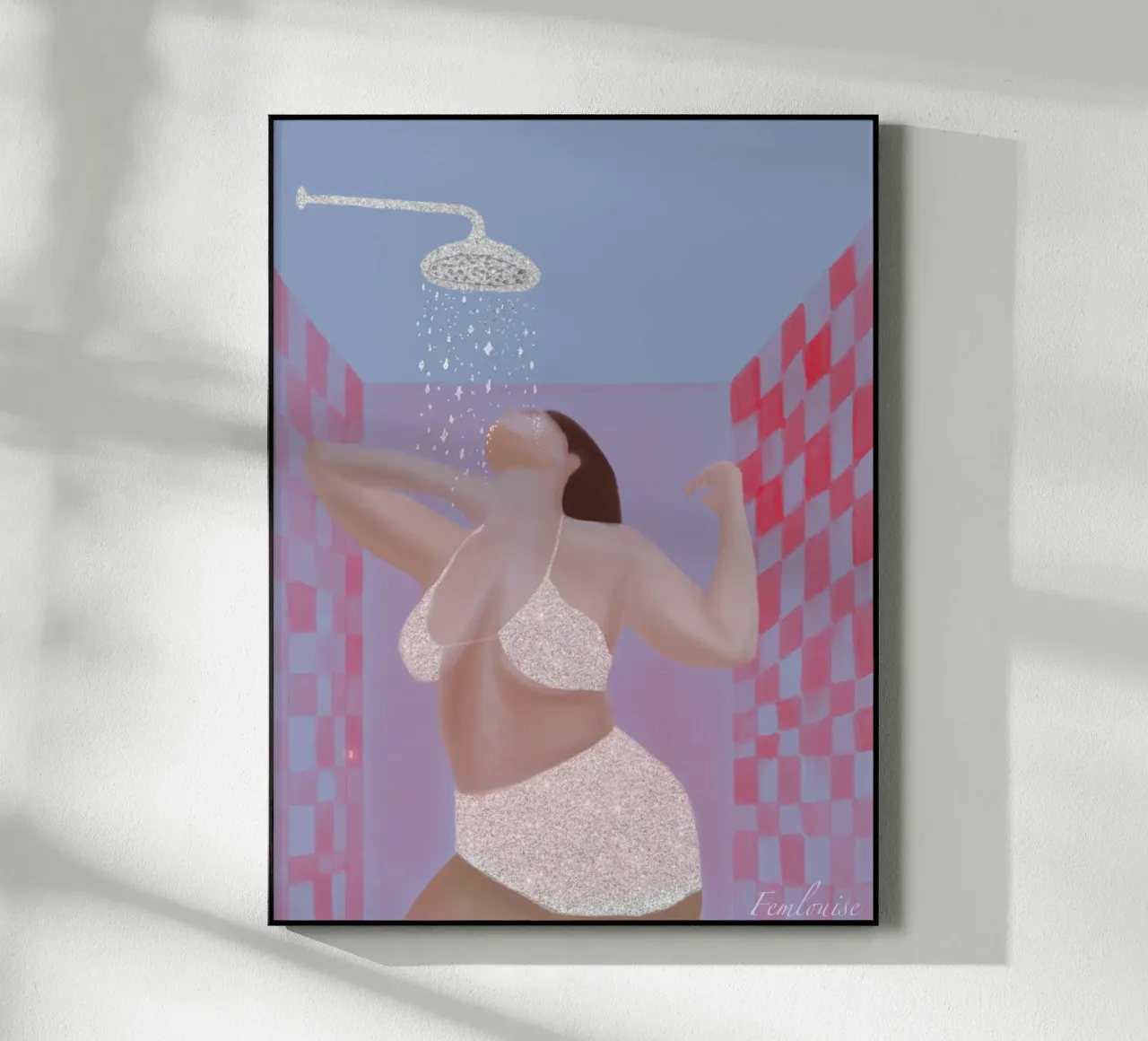 Self care plexiglass da Femlouise.illustrations